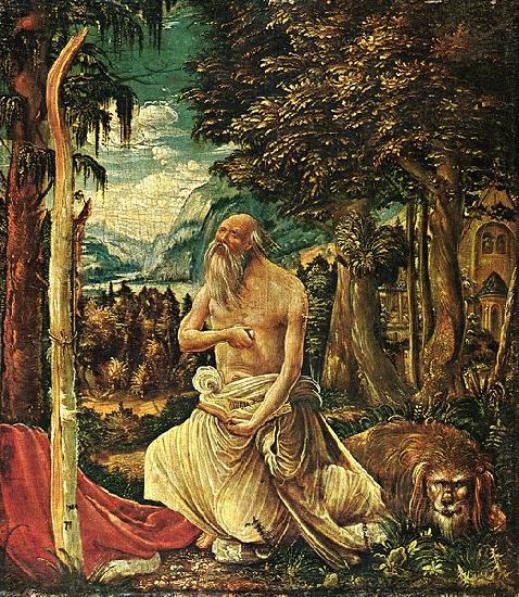 Albrecht Altdorfer Hieronymus oil painting image